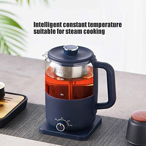 Electric kettle, 1.2L Glass Kettle Teapot Temperature Control Thermal Insulation Integrated Tea Making Machine Multifunctional Stainless Steel(1L) - Image 2