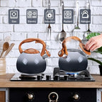 GGC Whistling Tea Kettle for Stove Top, 3.2QT/3L Stainless Steel Tea Kettle - Image 7