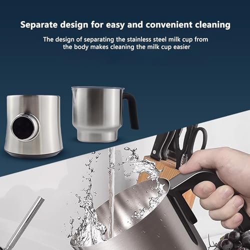 Full-Automatic Steam Boiling Water Frothing Machine,Milk Steamer,900ml Commercial Steam Milk Frother Machine - Image 3