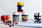 PO: DESIGN - Illusion Ring Espresso Cup (4 cups Set - Designer: Frank Kerdil) 629-2.02 oz / 60 ml Porcelain cups - Image 5