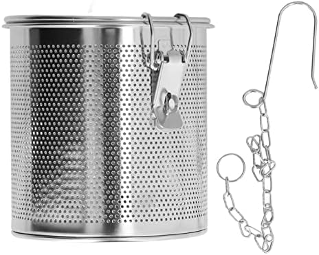 Stainless Steel Seasoning Bag Tea Strainers & Filters Tea Ball Strainers Tea Infuser Multipurpose Filter Seasoning Strainer, Seasoning Strainer for Gravy Soup Taste (1.3L) - Image 7