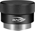 IKAPE Coffee Products, 58MM Coffee Distributor, Gravity Adaptive Espresso Distributor Fits All Over 58MM Espresso Portafilter, Compatible with 58.35MM Rancilio Bottomless Portafilter (Black) by IKAPE