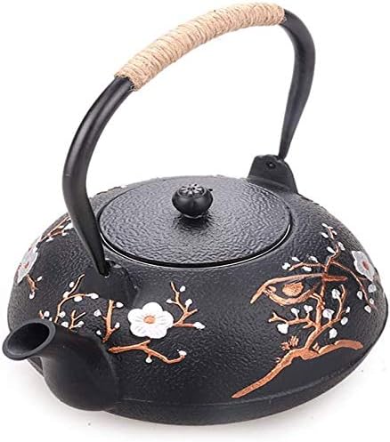 1200ML Japanese Tetsubin Cast Iron Teapot Tea Kettle For Stove Top With Infuser And Insulation Handle - Image 5