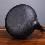 LJYT Teapot Teapots Cast Iron Handmade Teapot Loose Leaf Teapot Filter Heat Tea Kettle Single Home kettle Uncoated vintage cast iron kettle (Color : Smooth sailing) - Image 2