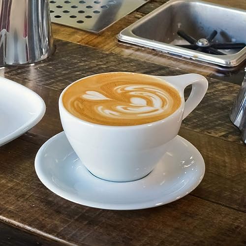 notNeutral Lino Porcelain Cup & Saucer Small Latte 8 oz (8 oz, 6) - Image 5