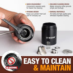 Portable Manual Coffee Grinder with Stainless Steel Conical Burr - Image 6