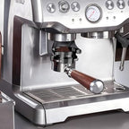 IKAPE 54mm Espresso Tamper Kit 4 in 1 Black, Complete Portafilter accessory set, 53mm Coffee Tamper, WDT Tool, Paper Filters (200pc), Dosing Funnel for Breville Portafilters - Image 3