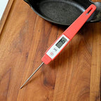 Lavatools PT09 Combo Pack Super-Quick Commercial Grade Digital Thermometer for Cooking, Meat, Candy, Candle, Liquid, Oil, 4.5" & 3" Probe, Splash Proof, °C/°F Toggle, Hold Function - Sambal - Image 7