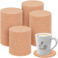 Cork Coasters for Drinks Bulk 3.54 Inch Cork Round Coasters Coffee Coaster by Unknown