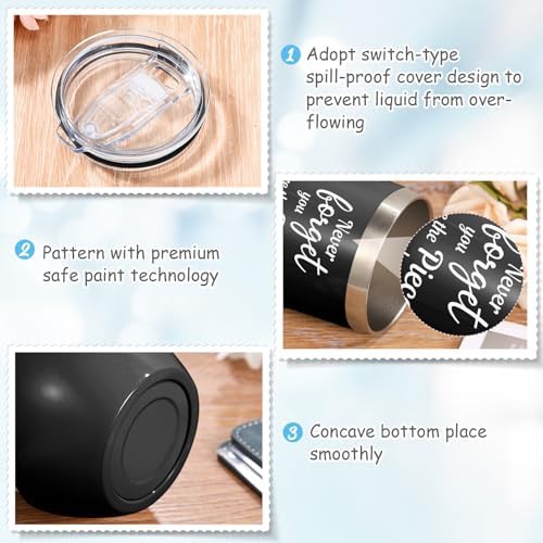 Sieral 8 Pcs Thank You Gifts for Women Appreciation Wine Tumbler, Cute - Image 6
