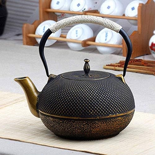 Tea Kettle,1.8L Large Japanese Cast Iron Teapot with Stainless Steel Infuser for Electric Ceramic Stove, Healthy Tetsubin Tea Kettle As Gift - Image 6