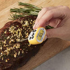 Taylor Pro Ultra-Fast Thermocouple Thermometer – 6-Second Instant Read Digital Food Thermometer with 270° Adjustable Folding Probe, White Backlit Display & IP67 Waterproof Design (Black) (Yellow) - Image 2