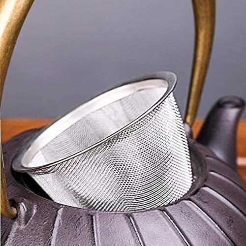 LJYT Teapot Teapots Cast Iron Handmade TeapotHome Kettle Uncoated Vintage Cast Iron Kettle Tea Pot with Infusers for Loose Tea (Color : Unicorn) - Image 6