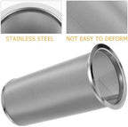 Kichvoe Stainless Steel Coffee Filter Cartridge Reusable Fine Mesh Strainer with Handle 3.26X5.90 Inch for Home Kitchen Coffee Brewing and Tea Infusing - Image 3
