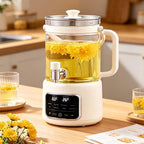 3L Glass Electric Kettle, with Infuser, with Touch Screen Herbal Tea Kettle, Maker for Soup, Porridge, Mulled Wine Pot Beverage, for Home Office,001 by Unknown