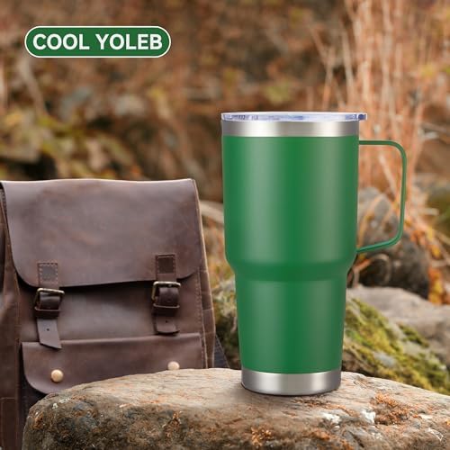 30 oz Stainless Steel Tumblers Bulk with Handle and Lid, 8 Pack - Image 6