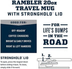 YETI Rambler 20 oz Travel Mug, Stainless Steel, Vacuum Insulated with Stronghold Lid - Image 2