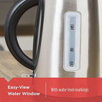 BLACK+DECKER 1.7L Cordless Kettle, Silver, KE2000SD - Image 4