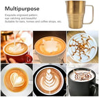Milk Frothing Pitcher, Steaming Pitchers 304 Stainless Steel Milk Coffee Cappuccino Latte Art Barista Steam Pitchers Milk Jug Cup, Mug Milk Frother Pitcher for Beverage Making - Image 2