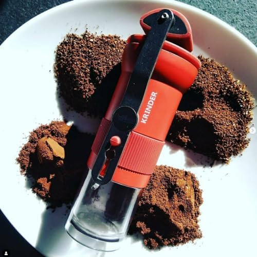 Cafflano Krinder : Portable Manual Coffee Maker, Handmill, Italian Metal-burr Coffee Grinder, High-Consistency, Easy Coarseness Adjusting, High Performance Coffee Grinder - Image 6