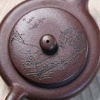 Tea Pots For Loose Tea Handmade Purple Clay Pot Kung Fu Teapot Afternoon Tea Tea Party Teapot Conference Room Tea Set Tea Infuser Pot - Image 3
