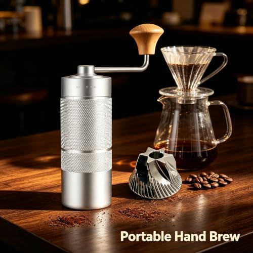 Manual Coffee Grinder for Espresso Pour over French Press Moka - Image 4