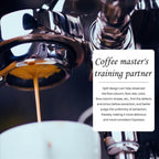 51mm Bottomless Portafilter 3 Ears, Compatible with CASABREWS CM5418, 3700 Essential and 5418Pro Espresso Machine, Naked Portafilter with 304 Stainless Steel Filter Basket & Puck Screen - Image 2