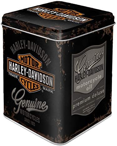 Harley-Davidson Genuine Blechdose Teedose by Nostalgic Art by Nostalgic-Art
