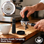 Espresso Tamper 58mm – Fits Breville Dual Boiler, Oracle & E61 Portafilter – Compatible With Rocket, Gaggia Classic, Rancilio Silvia – Spring Loaded Calibrated Self Leveling Coffee Tamper Tool - Image 6