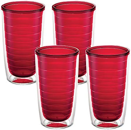 Tervis 16oz Tritan Tumbler | Tabletop Collection, Red by TervisTumblerCompany