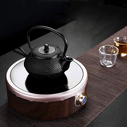 0.3 L Small Japanese Cast Iron Teapot With Stainless Steel Infuser For One Person, Hobnail Tetsubin Kettle For Making Tea, Black - Image 2