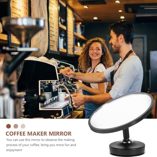 Cabilock 4pcs Espresso Adjustable Mirror for Machines Reflective Lens for Rate Observation Tool for and Construction Espresso Extraction - Image 4