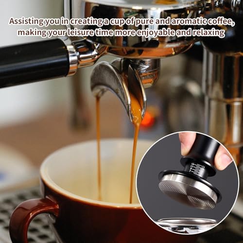 10PCS Espresso Accessories Kit - Espresso Tamping Station, Knock Box, Coffee Tamper,Distributor Leveler,WDT,Dosing Funnel,Puck Screen,Latte Sets Fits Delonghi, CASABREWS and atatix 51 mm Machines - Image 4