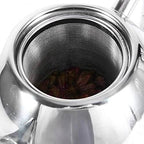 2L Stainless Steel Teapot with Tea Strainer Teapot with Tea Infuser Teaware Sets Tea Kettle Teapot - Image 4