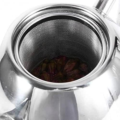2L Stainless Steel Teapot with Tea Strainer Teapot with Tea Infuser Teaware Sets Tea Kettle Teapot - Image 4