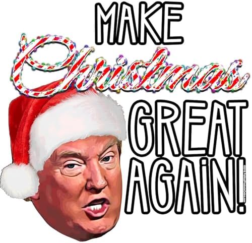 CafePress Donald Trump Great Christmas Tumbled Stone - Set of 4 Coasters Set of 4 - Image 2