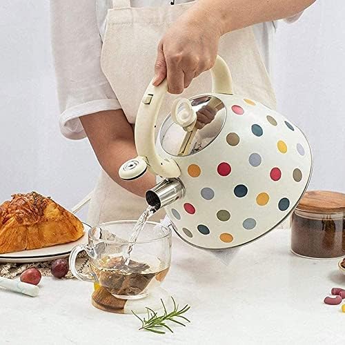 Stovetop Teapot For Home And Restaurant 3L Home Whistling Kettle Stainless Steel Tea Pot With Handle for All Stovetops Gas - Image 3