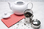 RSVP International Endurance Kitchen Collection Stainless Steel Mesh Floating Spice Infuser for Soups, Stews or Large Tea Pot, Ball, 2.5x4"; 0.5 Cup Capacity - Image 4