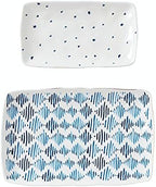 Lenox Blue Bay 2-Piece Nesting Platter Set, 2.87 by Lenox
