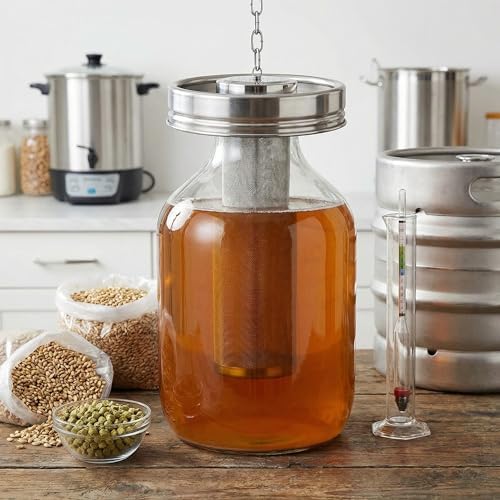 Stainless Steel Beer Filter Strainer Tube 11.81 X 2.75 X 2.75 in Mesh Cartridge for Home Brewing Wine Making Kettle Systems Compost Tea Hops Containment - Image 2