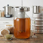 Stainless Steel Beer Filter Strainer Tube 11.81 X 2.75 X 2.75 in Mesh Cartridge for Home Brewing Wine Making Kettle Systems Compost Tea Hops Containment - Image 2