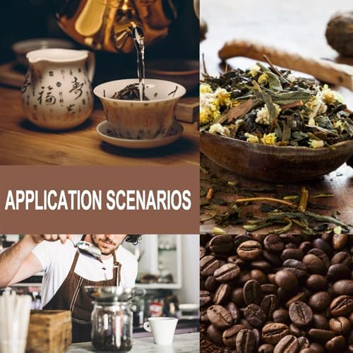 INOOMP 3pcs Vintage Square Metal Tea Canisters with Lids Retro Tin Containers for Loose Leaf Tea and Bag Storage 161mm Food Storage Organizer for Kitchen and Pantry - Image 5
