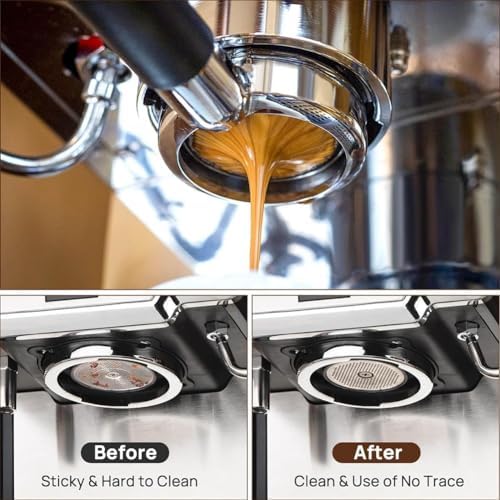 51mm Bottomless Portafilter, Professional Espresso Portafilter with Filter Basket, Screen and Espresso Dosing Funnel, Easy to Use - Image 7