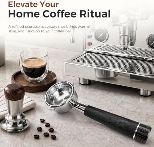 58mm Bottomless Portafilter - Compatible E61 Group Heads Espresso Machines - Image 6