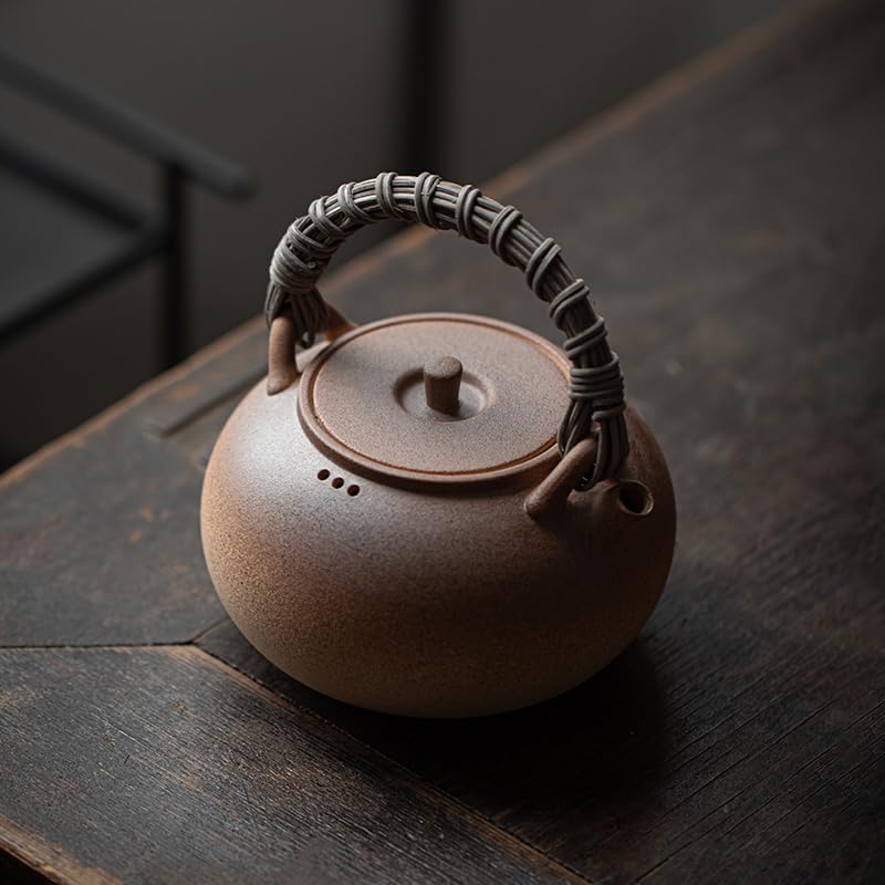 Tea Pots For Loose Tea Ceramic Tea Kettle Office Kettle Retro Ice Tea Kettle Restaurant Beverage Kettle Tea Infuser Pot - Image 5