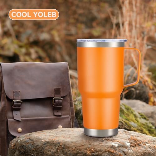 30 oz Stainless Steel Tumblers Bulk with Handle and Lid, 12 Pack - Image 6