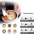 AIZYR Electric Detachable Milk Frother and Steamer Stainless Steel Milk Warmer with Hot & Cold Foam for Coffee, Hot Chocolates, Cappuccino,220v - Image 3