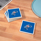 CafePress Pepsi Can Doodle Tumbled Stone - Set of 4 Coasters Set of 4 - Image 3