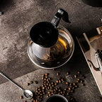 Percolator Coffee Pot Coffee Pot Stainless Steel Espresso Press Double Insulated Coffee Pot 1800ml - Image 4