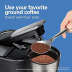 Hamilton Beach Convenient Craft Rapid Cold Brew & Hot Coffee Maker, Single Serve Ground Coffee Brewer, 16 oz. capacity, Black, 42501 - Image 5